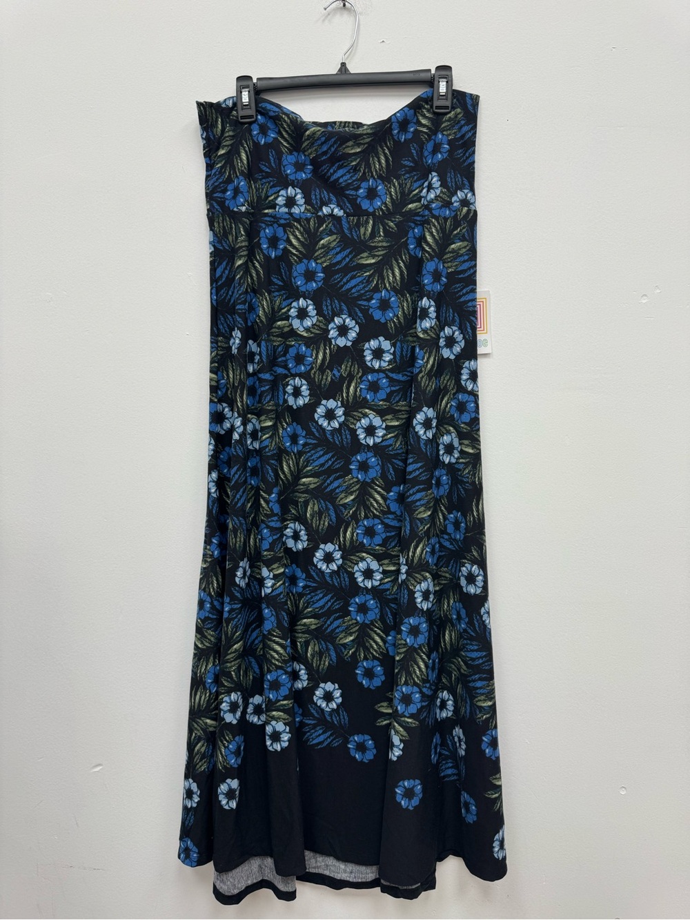 Floral Maxi in Navy Blue